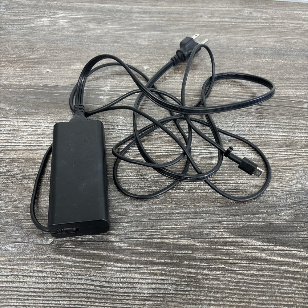 Genuine Dell 65W USB-C Chromebook 3100 AC Adapter 2WDR5 DA65NM190 Power Supply